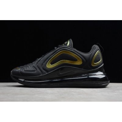 Nike Erkek Air Max 720 Siyah / Metal Altın Koşu Ayakkabısı Türkiye - K73UO1JT